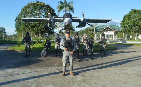 Por inicio de Semana Santa, el Grupo Aéreo del Amazonas realiza patrullas motorizadas para garantizar la seguridad 
