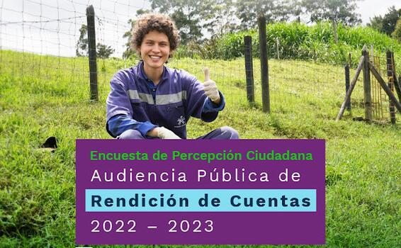 #SENARindeCuentas Te invitamos a diligenciar la Encuesta de Percepción para la Audiencia Pública de Rendición de Cuentas 2022 - 2023