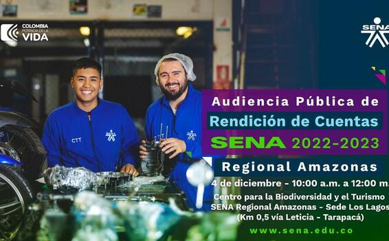 📣¡El SENA Regional Amazonas rinde cuentas a la ciudadanía! 📣 📣¡El SENA Regional Amazonas rinde cuentas a la ciudadanía! 📣