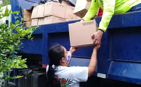 La solidaridad en tiempos de coronavirus en el Amazonas