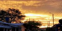 Foto del Atardecer en el Amazonas