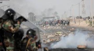 image for Panamericana Norte continúa bloqueada tras reinicio de protestas