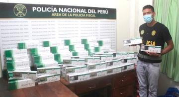 image for Policía Fiscal incauta grande cantidad de cigarros de contrabando