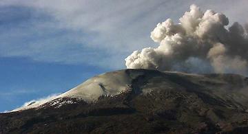 image for Advierten incremento en actividad sísmica en Nevado del Ruiz