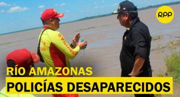 image for Buscan a 4 policías desaparecidos en el río Amazonas