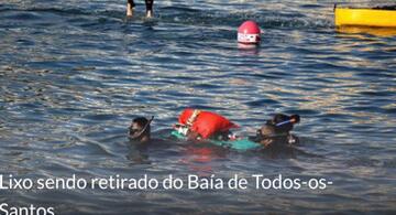 image for Resíduos são retirados da Baía de Todos-os-Santos