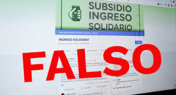 image for Falsas páginas prometen inscripción a programa Ingreso Solidario