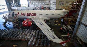 image for Reconfiguración de los aviones de Avianca avanza