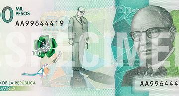 image for Billete de 100 mil pesos cinco pasos para reconocerlo