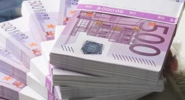 Fajos de billetes de 500 euros