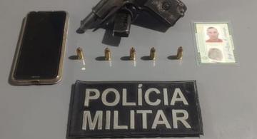 image for Detém homem suspeito de cometer homicídio com arma de fogo 