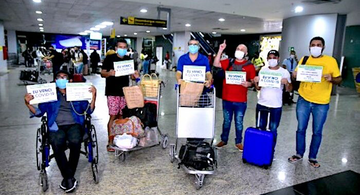 image for pacientes recuperados de Covid-19 retornaram para Manaus
