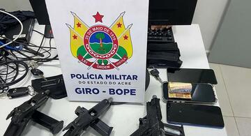 image for Criminosos que praticava roubos em Rio Branco e preso