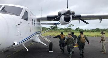 image for Evacuación aeromédica de un efectivo militar de la Marina de Guerra