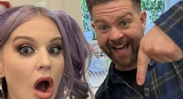image for Kelly Osbourne posts first photo of baby son as he hangs out with uncle Jack