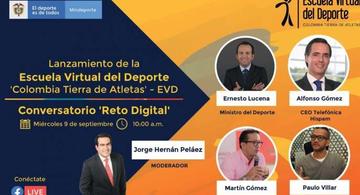 image for Mindeporte presentará la Escuela Virtual del Deporte