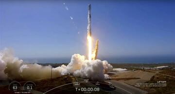 image for SpaceX pone en órbita una nueva flotilla de satélites