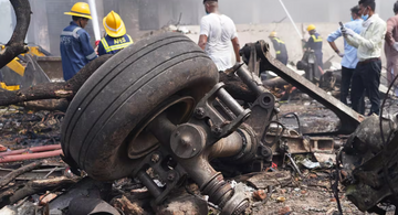 image for Accidente de avión en India