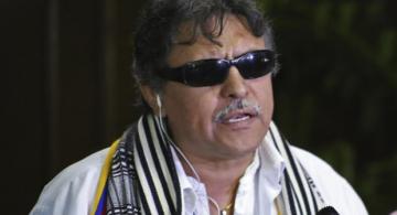 Jesus Santrich en una foto de gafas