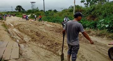 image for Moradores de Santo Tomás piden el mantenimiento de las carreteras