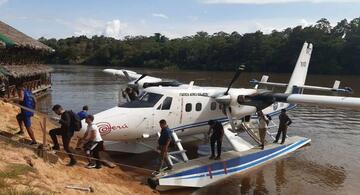 image for Operaciones de búsqueda y rescate tras el accidente ocurrido en el río Huallaga