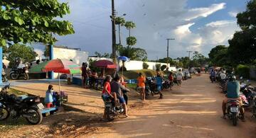 image for Movimento intenso nessa segunda-feira no Cemitério São Lázaro 