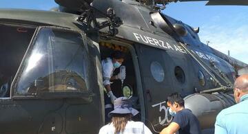 image for Evacuación aeromédica de un hombre de 35 años