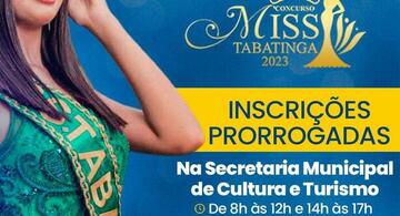 image for Concurso Miss Tabatinga 2023 segue com inscrições até o dia 20 de abril