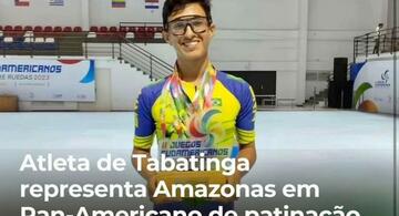 image for Atleta de Tabatinga representará o Brasil em Pan-Americano de patinação