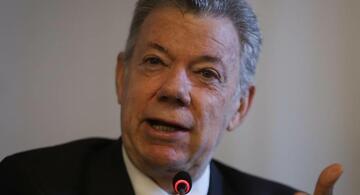 image for Juan manuel santos critico ruptura de relaciones entre Colombia e Israel