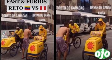 image for Heladero peruano se enfrenta a venezolano
