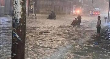 image for Lluvias torrenciales causan inundaciones críticas en calles de Iquitos