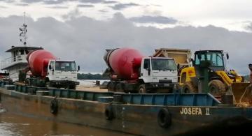 Maquinas para trabalhos na cidade