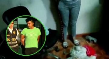Imagen de hombre que agredio a su pareja