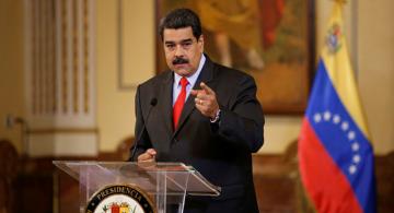 Nicolas Maduro en discurso