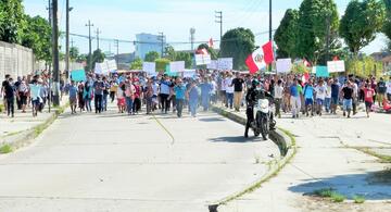 image for Comuneros llegaron a protestar frente al gobierno regional