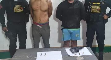 image for Sujetos detenidos en posesión de una pistola