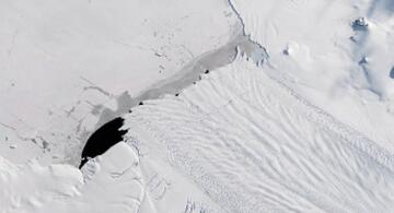 image for Hielo marino de la Antártida alcanza un récord mínimo histórico