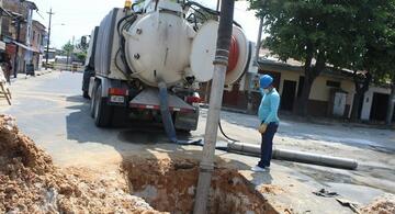 image for Reparan fuga de agua en sector Túpac Amaru