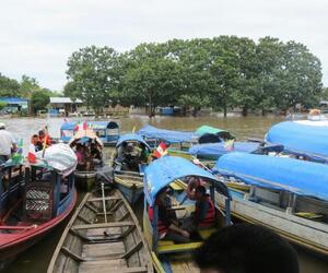 image for Aumento gradual en el caudal del rio Amazonas