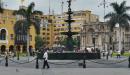 Plaza de armas en Peru