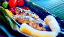  Pescado en hojas de platano 