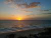 Vista del mar en amanecer en Gold Coast