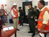 Viceministro y Comandante de policia en una oficina