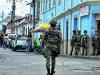 Militares en calles de Corinto