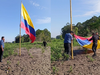 image for Bandera de Colombia es izada en Santa Rosa