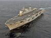 image for Maior navio da Marinha chega a SP com hospital de campanha