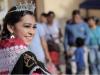 Mujer en carnaval en Lima