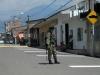 Calle de un pueblo colombiano