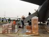 image for Aviones de FAP trasladan material sanitario y balones de oxígeno 